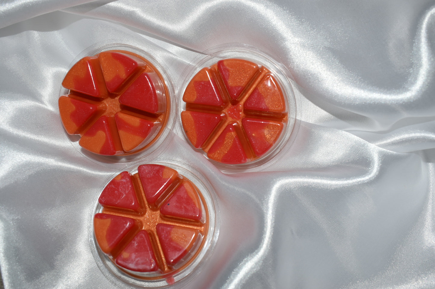 Bloodied orange deli pot