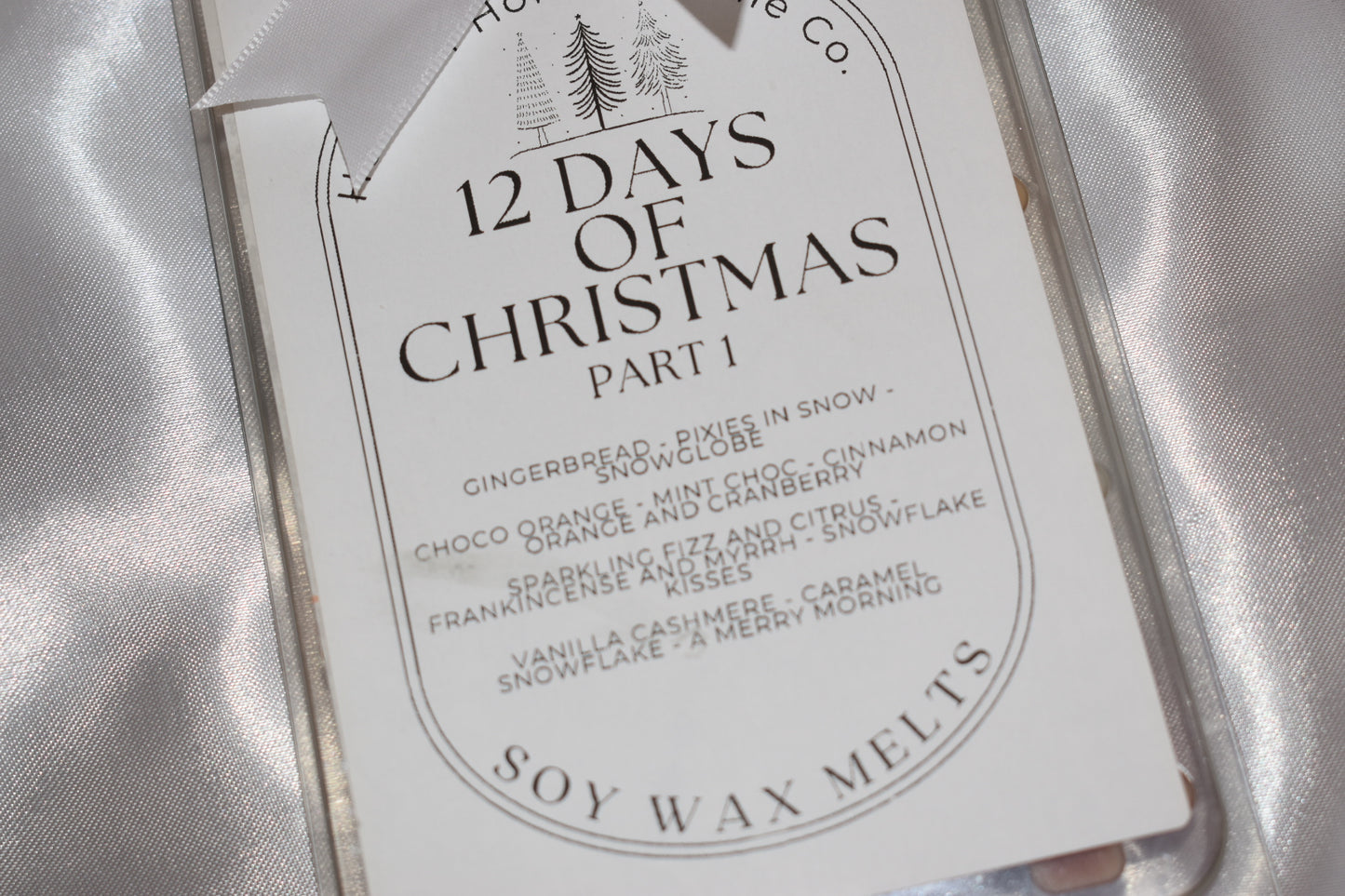12 days of Christmas wax melts
