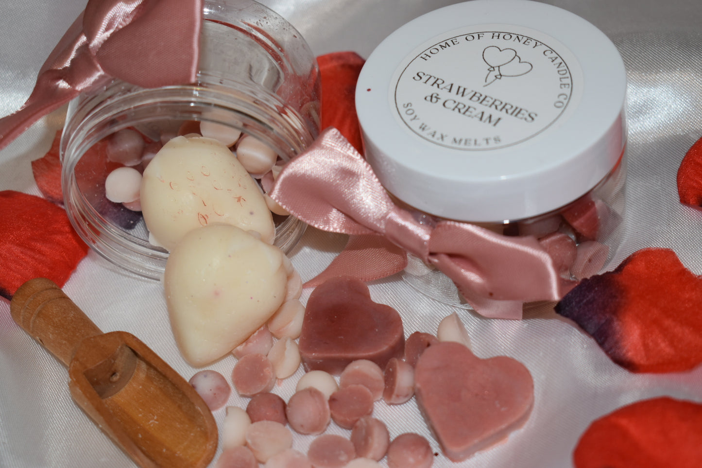 Valentines Strawberries & Cream scoopies