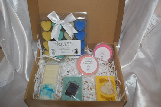Surprise sample boxes