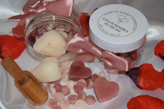 Valentines Strawberries & Cream scoopies